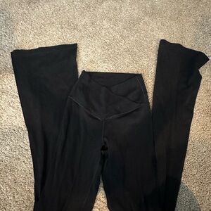 Aerie Black Boot Cut Flare Pants
